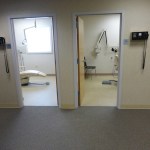 Hallway with operating rooms of Lumberton practice location of {PRACTICE_NAME]